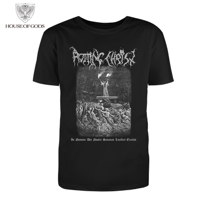 Polera Oficial Rotting Christ - In Nomine - Negro