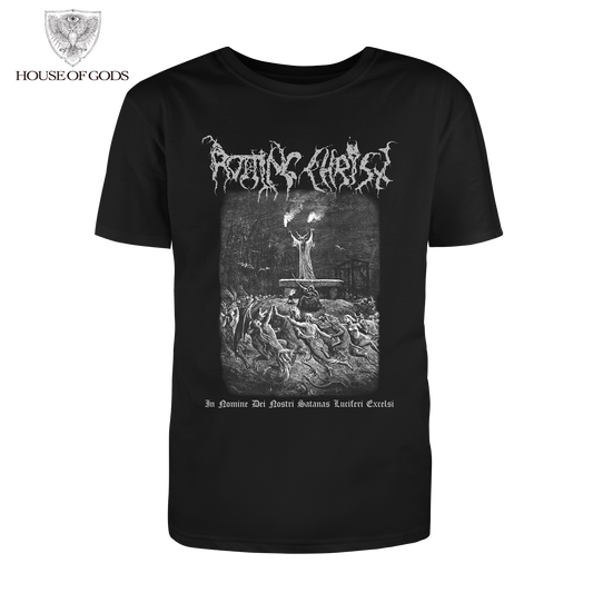Polera Oficial Rotting Christ - In Nomine - Negro