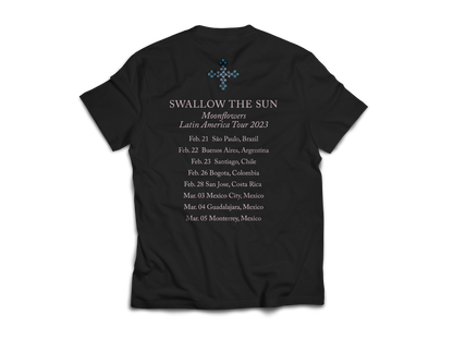 Polera Oficial - Swallow the Sun - Moonflowers - Negra