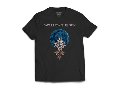 Polera Oficial - Swallow the Sun - Moonflowers - Negra