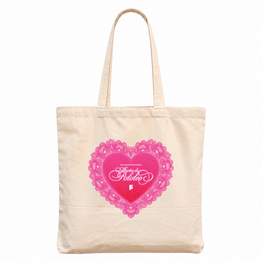 Tote Bag Oficial Fabuloso - Martes de Pololeo Coquett - 42 x 38 cm
