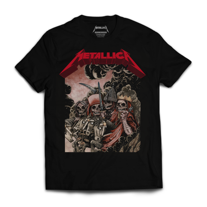 Polera Oficial Metallica - The Four Horsemen - Negro