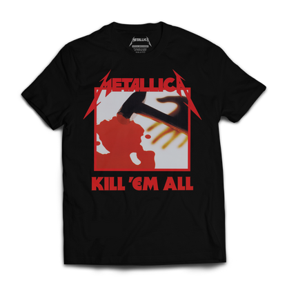 Polera Oficial Metallica - Kill Em' All - Negro