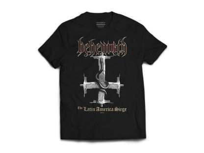 Polera Oficial - Behemoth - Gira 2022 - Jesus Contra - Negra