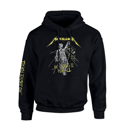 Poleron Hoodie Oficial Metallica - And Justice For All - Negro