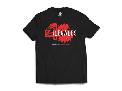 Polera Ilegales Oficial - 40 años