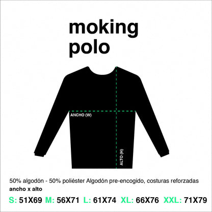 Poleron Crewneck Oficial La Mala Religión - Logo Negro