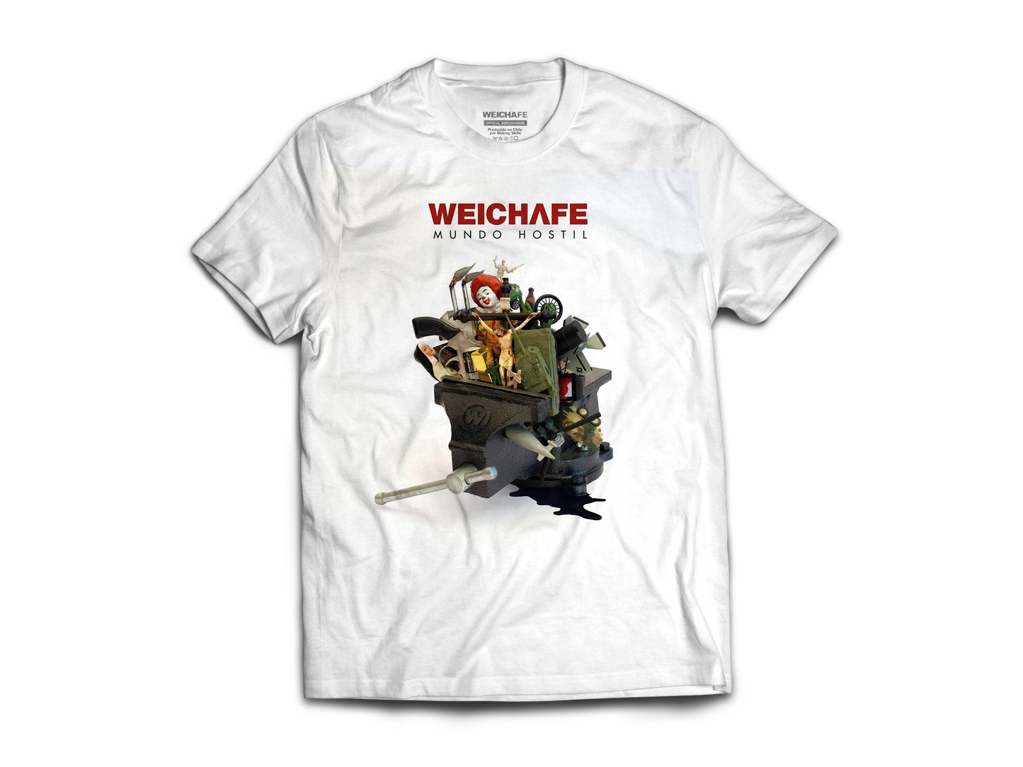 Polera Oficial Weichafe - Mundo Hostil