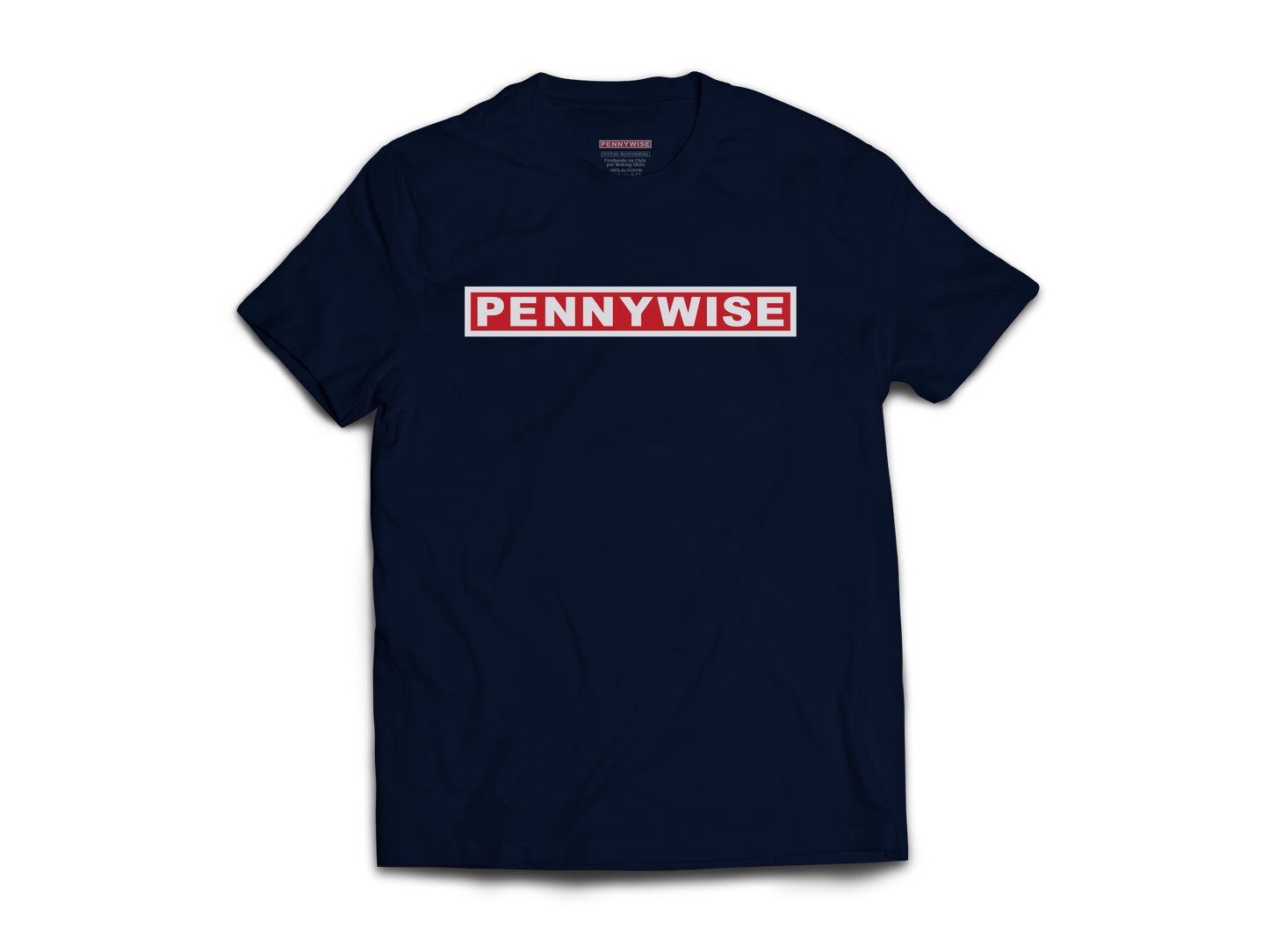 Polera Oficial Pennywise - OG Logo - Azul Marino