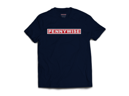 Polera Oficial Pennywise - OG Logo - Azul Marino