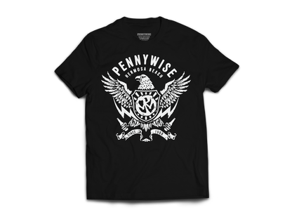 Polera Oficial Pennywise - Hermosa Beach - Negro