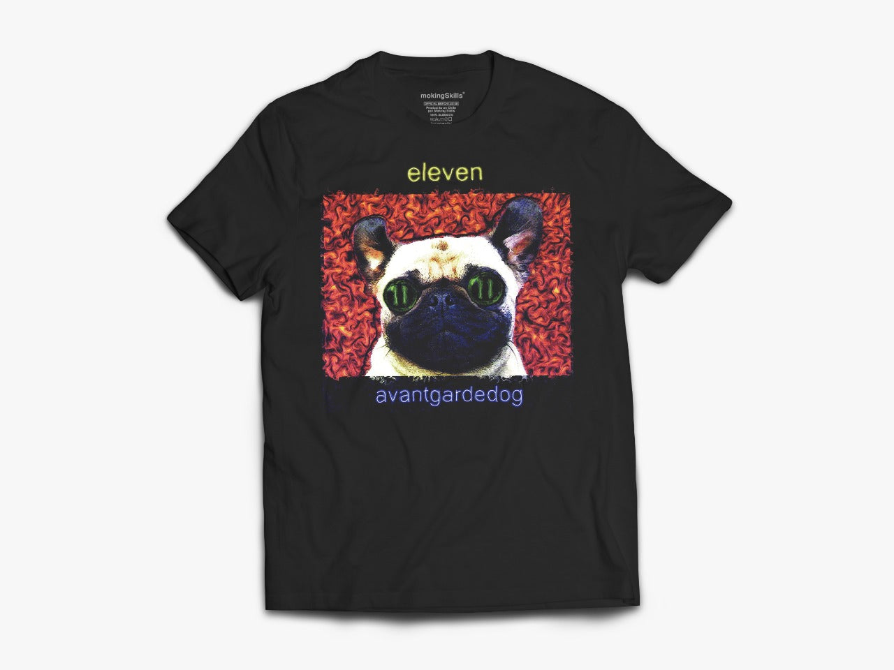 Polera Oficial - Alain Johannes - Eleven - Avantgardedog - Negra