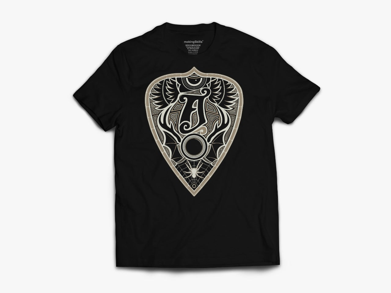 Polera Oficial - Alain Johannes - Ouija - Negra