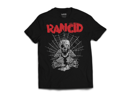 Polera Oficial Rancid - Spiderweb