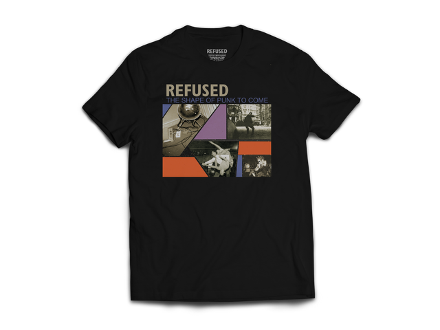 Polera Oficial Refused - The Shape of punk to come