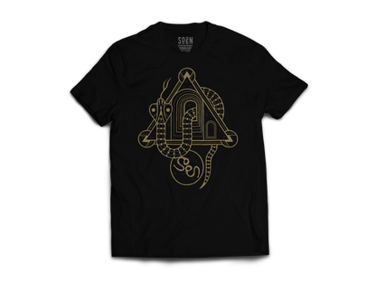 Polera Oficial Soen - Snake Gold