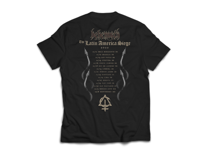 Polera Oficial - Behemoth - Gira 2022 - Jesus Contra - Negra