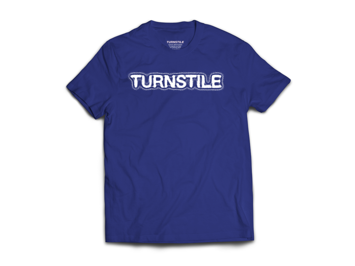 Turnstile - Spotlight - Polera Oficial - Azul – Moking Skills