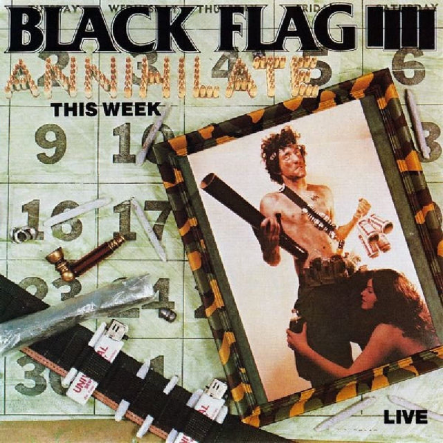 BLACK FLAG - ANNIHILATE THIS WEEK 12" - Vinilo