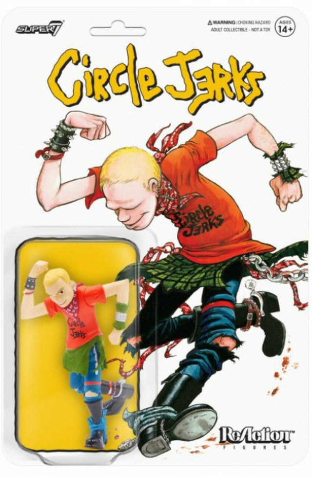 CIRCLE JERKS - SKANK MAN Reaction Figure - Figura