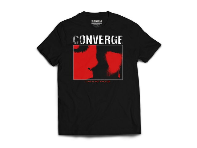 Polera Oficial Converge - Love is not enough