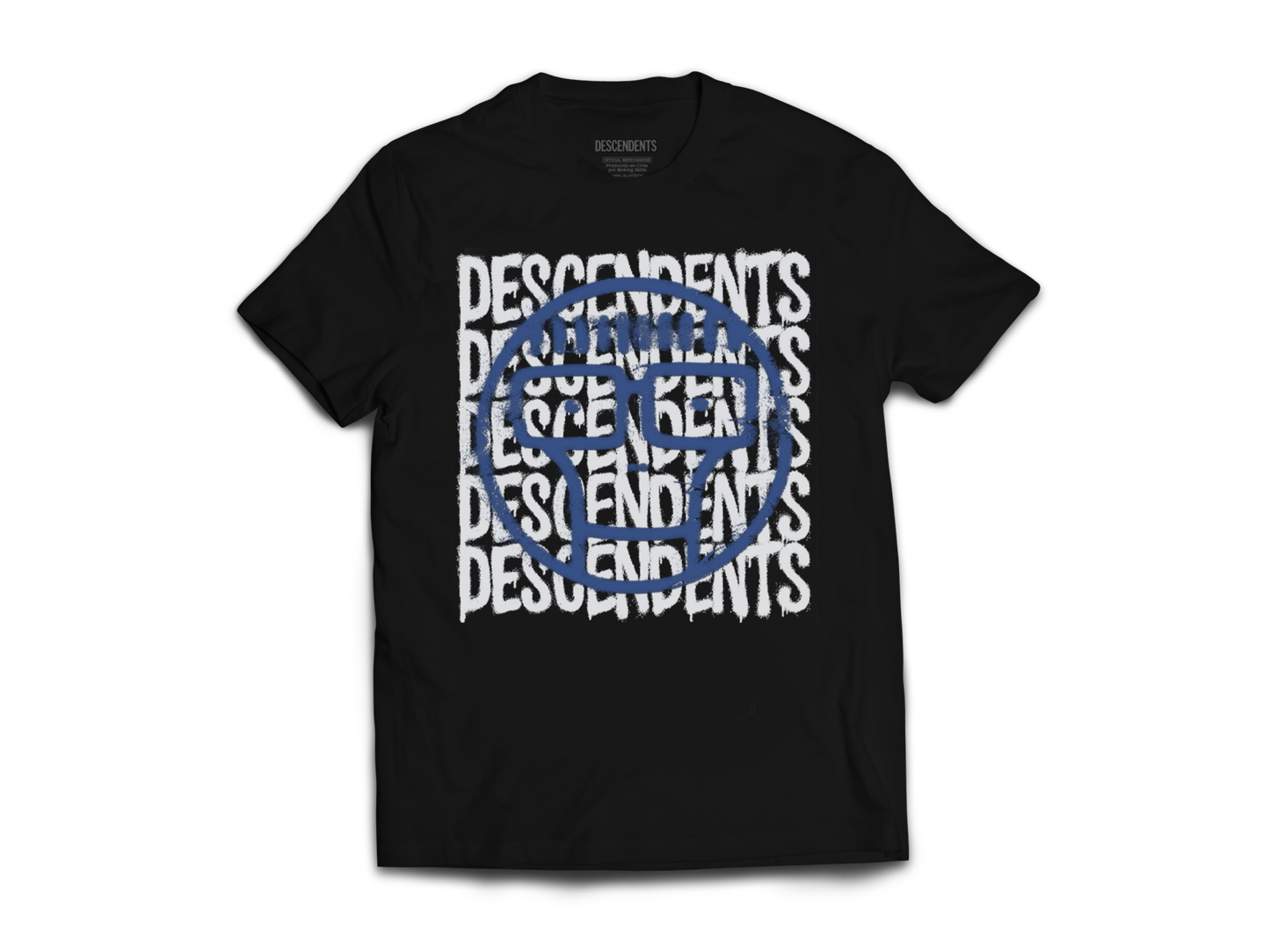 Polera Oficial Descendents - Spray Repeater - Negro