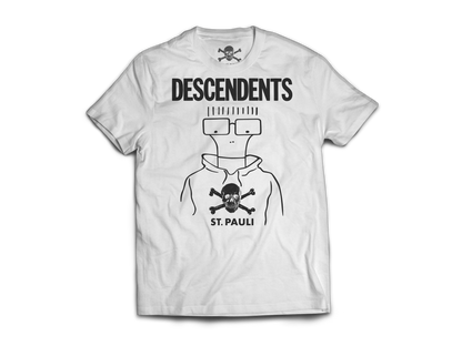 Polera Oficial ST. PAULI - Descendents Collab - Blanco