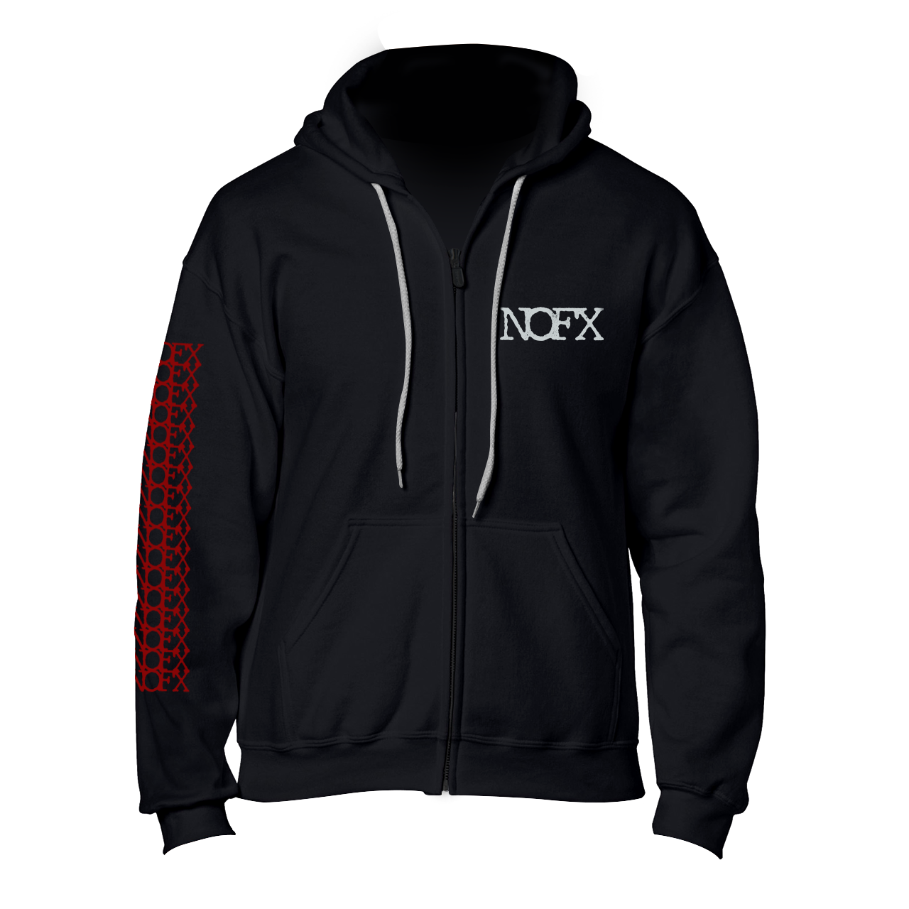 Polerón Zip Up NOFX Oficial - Punk Skull