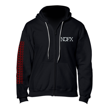 Polerón Zip Up NOFX Oficial - Punk Skull