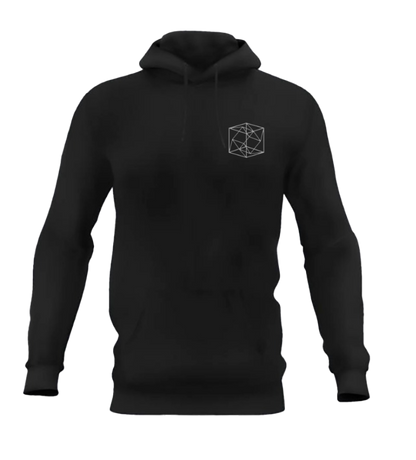 Poleron Oficial Hoodie - TesseracT - Gira Chile 2023 - Negro