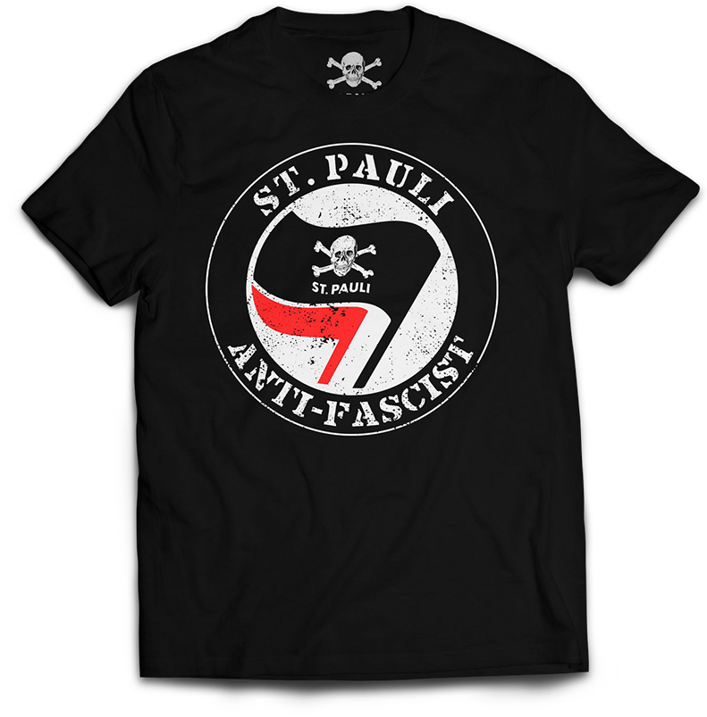 Polera Oficial ST. PAULI - Anti-Facist