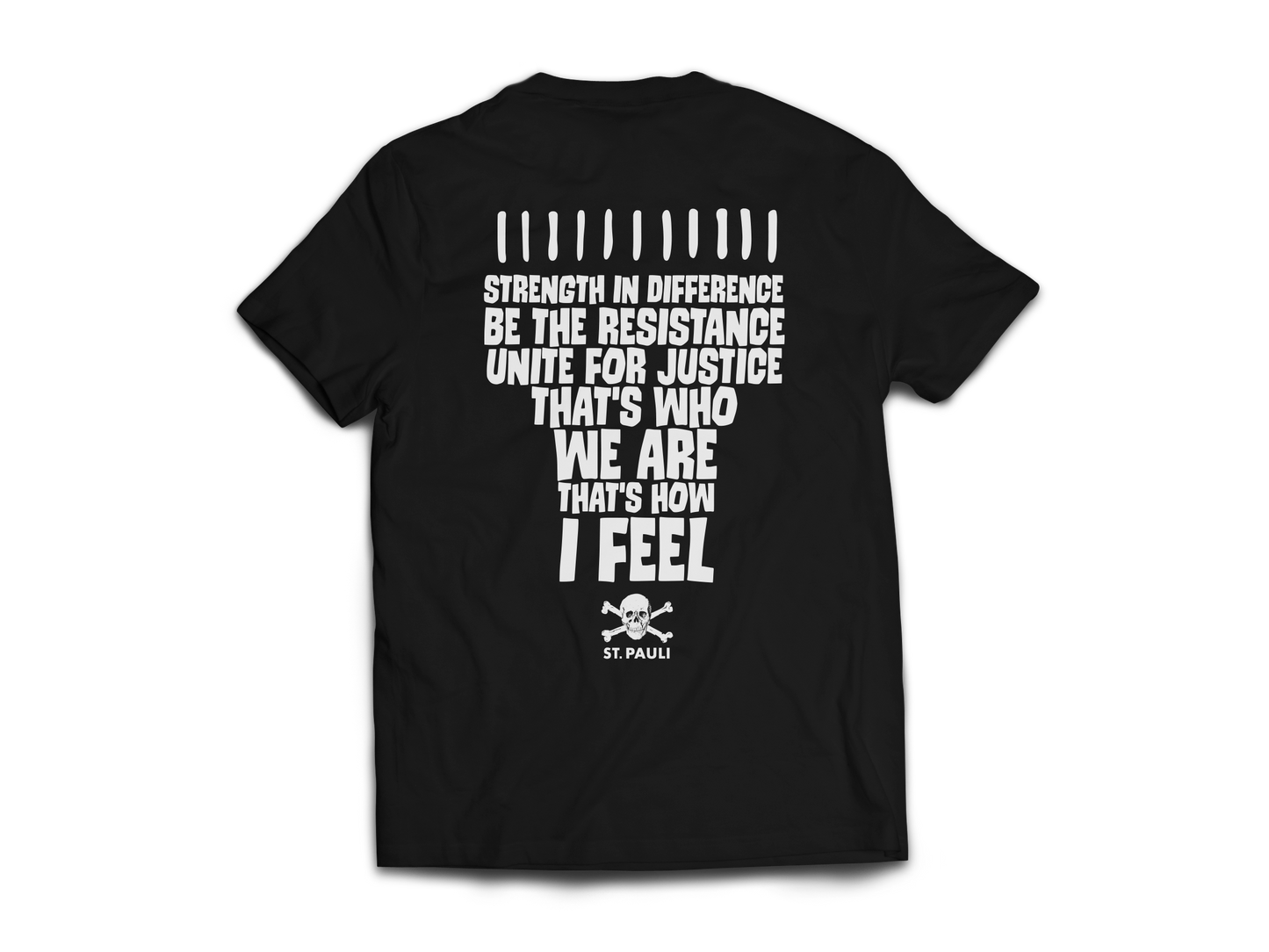 Polera Oficial ST. PAULI - Descendents Collab - Negro