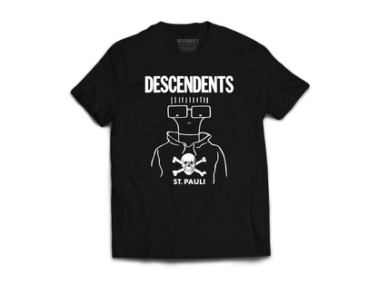 Polera Oficial ST. PAULI - Descendents Collab - Negro