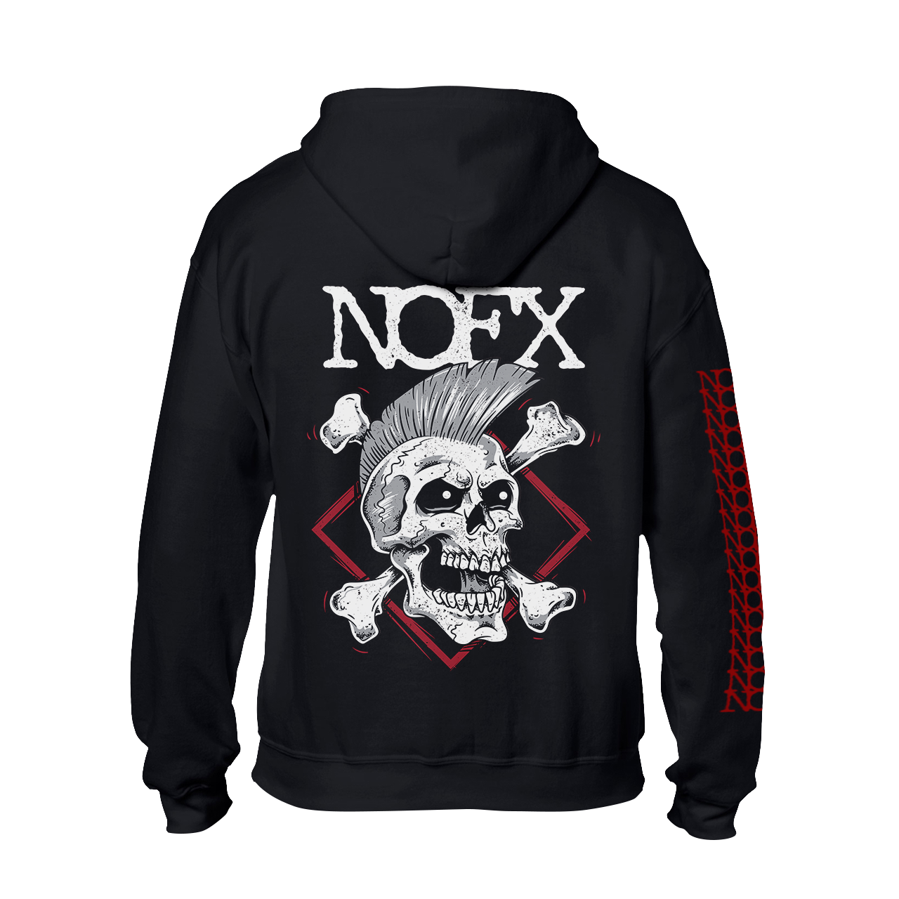 Polerón Zip Up NOFX Oficial - Punk Skull