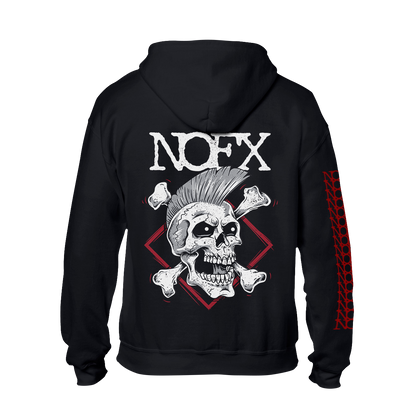 Polerón Zip Up NOFX Oficial - Punk Skull