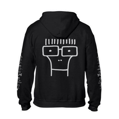 Polerón Zip Up Oficial Descendents - Classic Milo - Negro