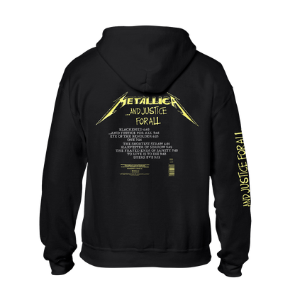 Poleron Hoodie Oficial Metallica - And Justice For All - Negro